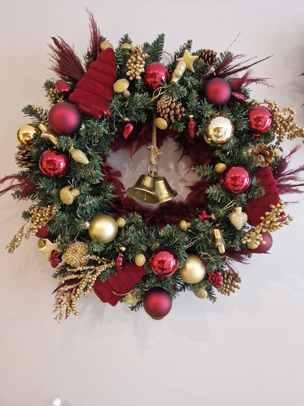 Couronne de Noël : unique, personnalisée et réutilisable