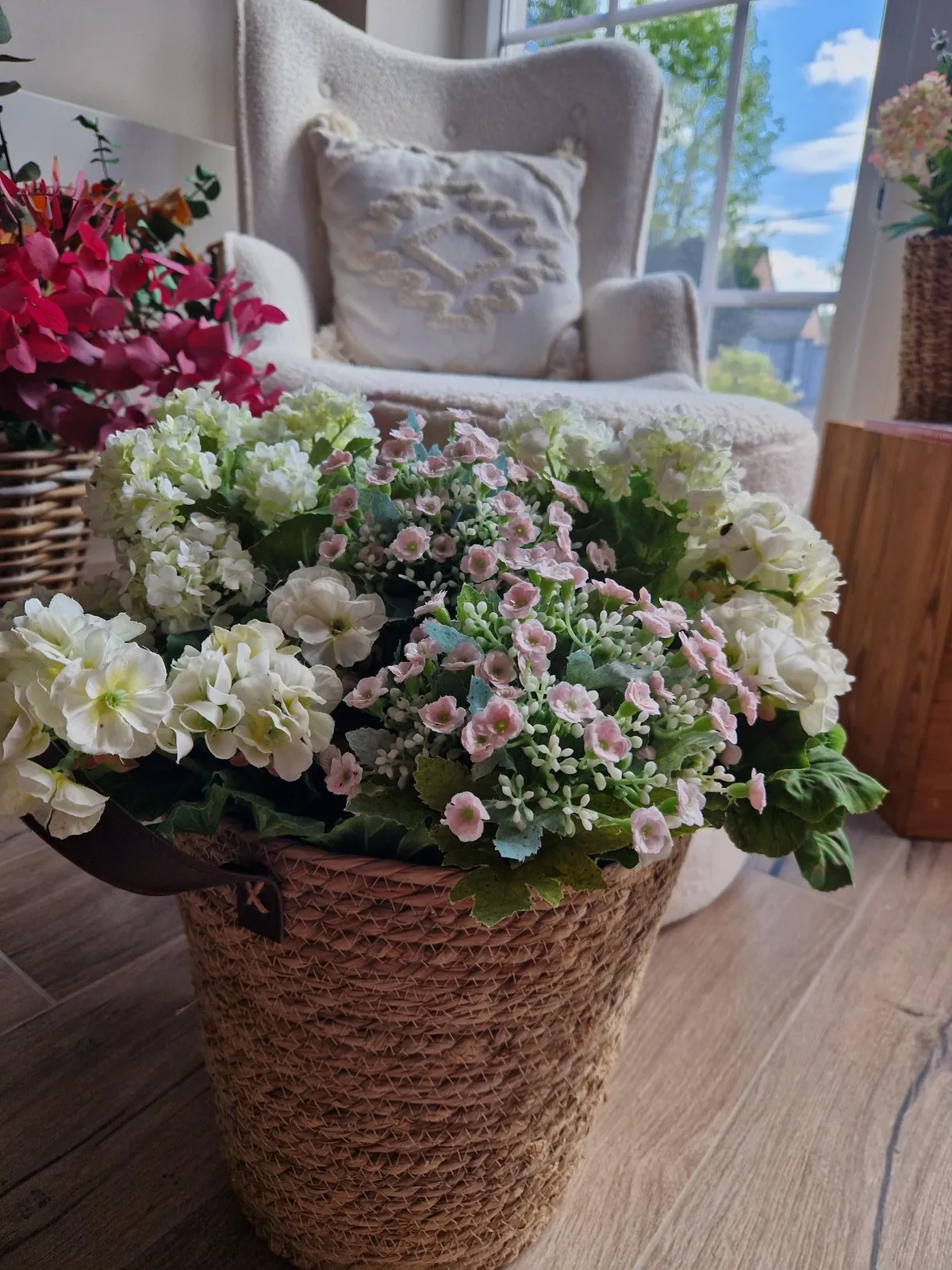 Jardinière au fil des saisons